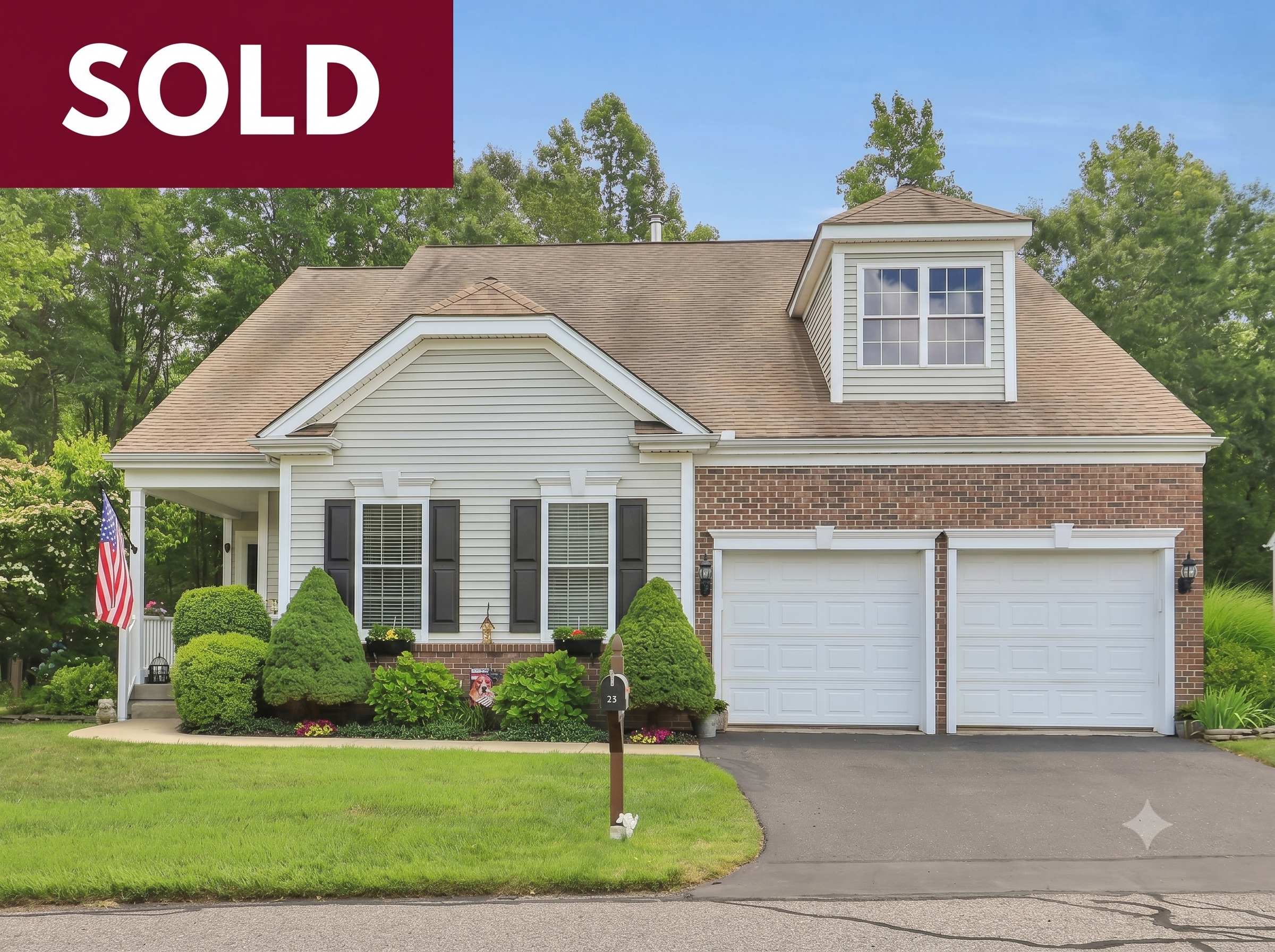 33 Wadworth Lane upscale 55 and over home in Wallingford, Ct.